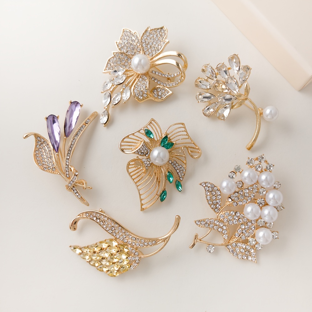 Elegant Brooch Pin Set