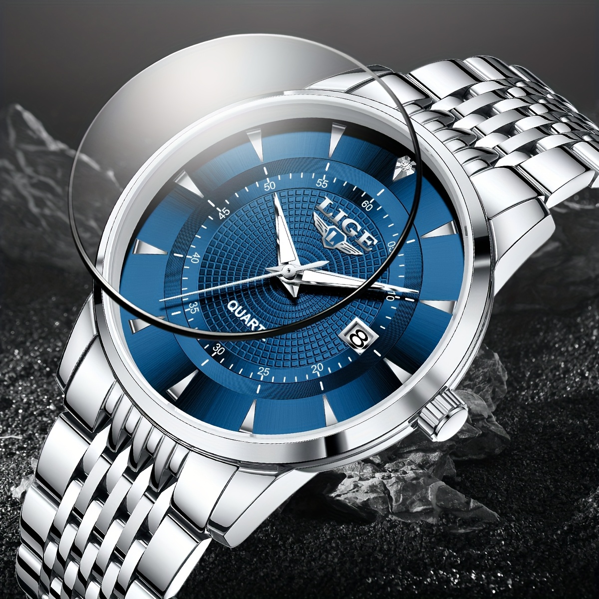 reloj lujo hombre resistente agua Temu Spain