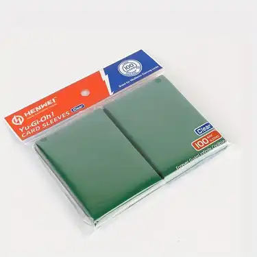 yugioh green card sleeves 100 Count for Trading Cards, Perfect Fit Shiny MTG Card Sleeves, Holographic Card Sleeve Fit for Magic, Photocard, TCG, Baseball/Sports Cards, Card, Game Card 66 * 91 Meant as an everyday sleeve Yu-Gi-Oh Sleeve Cards Green Ver.2