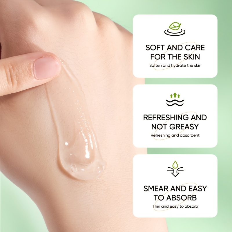 SADOER 20pcs Aloe Goodnight Gel Mask, Sleep Mask, Containing Aloe Vera Extract, Designed for Facial Care, Hydration, Brighten, Moisturizing. No-rinse, Small Strip Packaging. Gentle and Non-irritating, It Serves as an Ideal Travel Companion, Skincare - Image 7