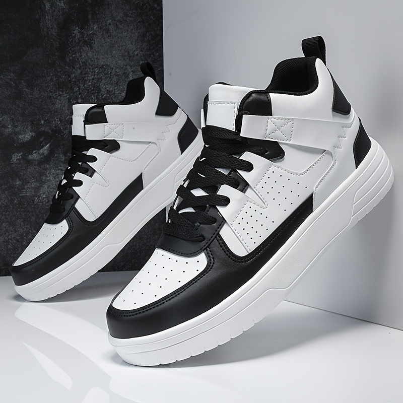 zapatillas altas hombre cordones duraderas moda Temu Ecuador