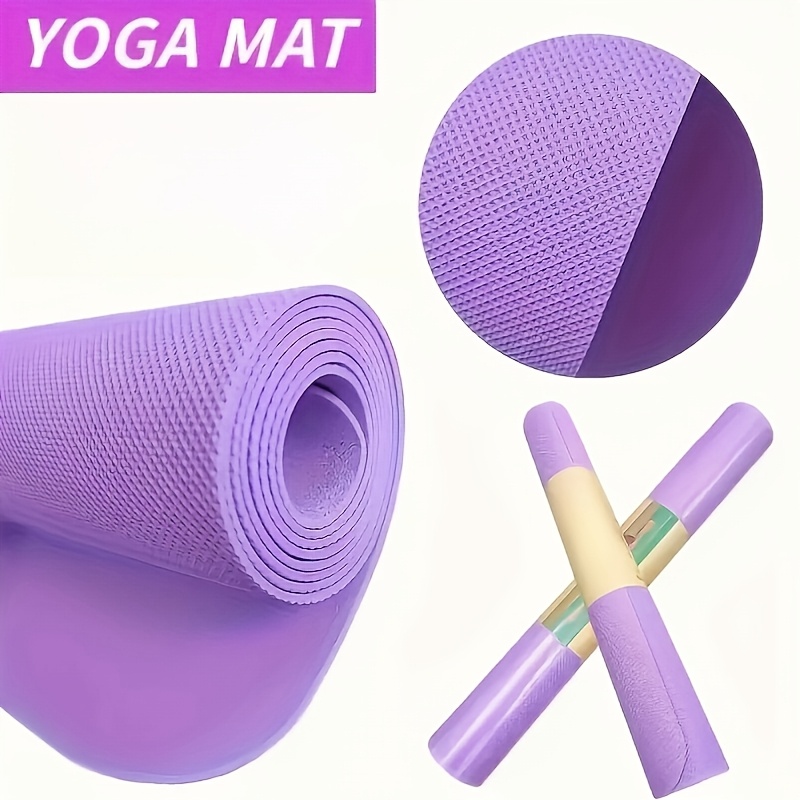 

Premium Non-slip Eva Yoga Mat With Shoulder Strap - Lightweight, Moisture-resistant, Fitness Levels - Gift In Pink , Best For Christmas