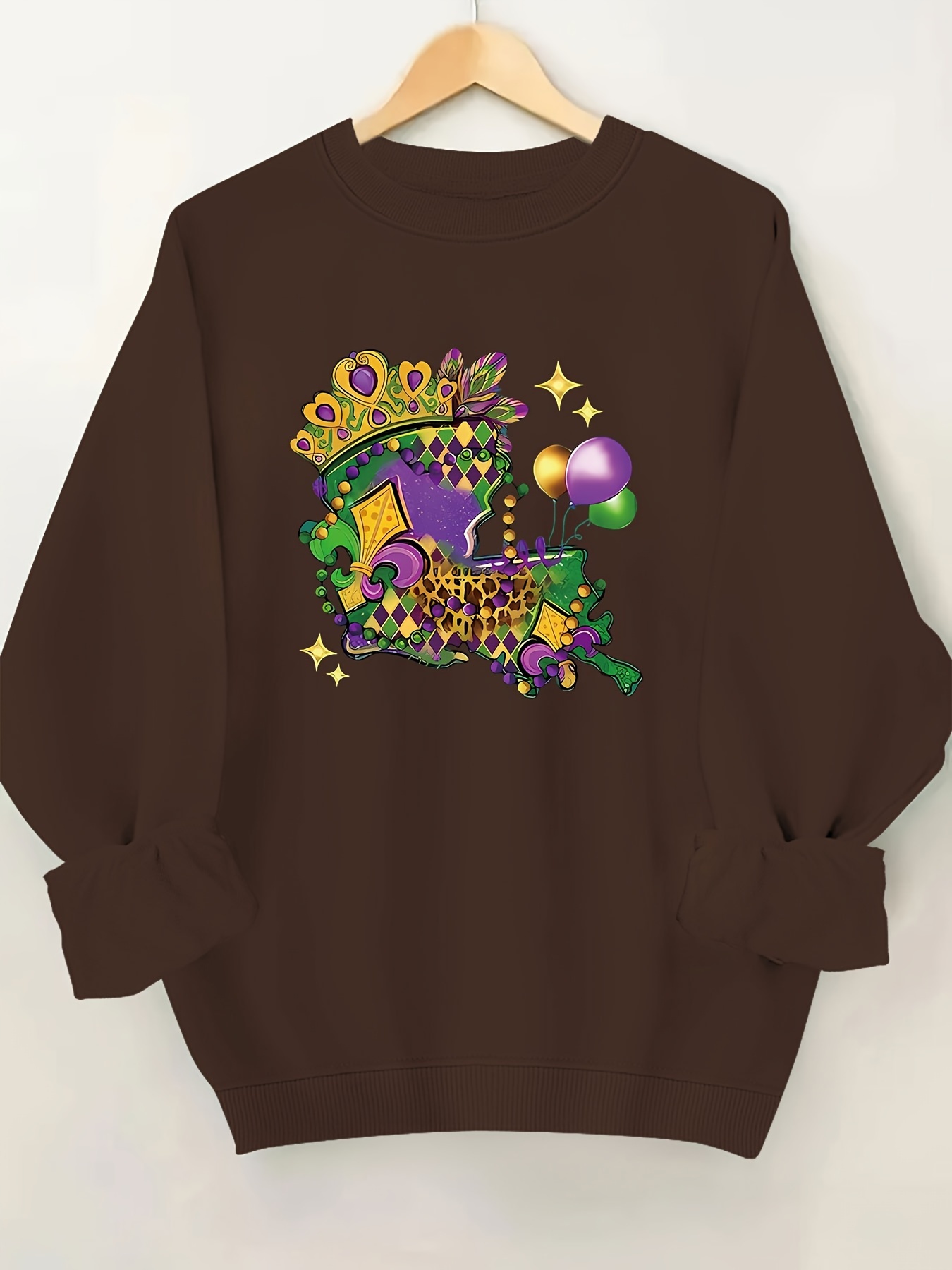 mardi gras sweater girls