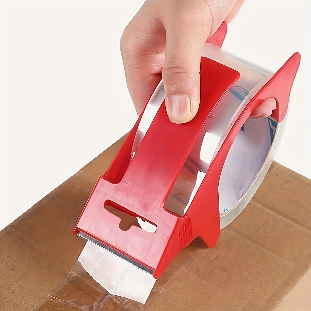 

Heavy-duty 48mm Wide Tape Dispenser, 75 Yards, Waterproof, Plastic, No Electricity Needed, For Office And Shipping Use