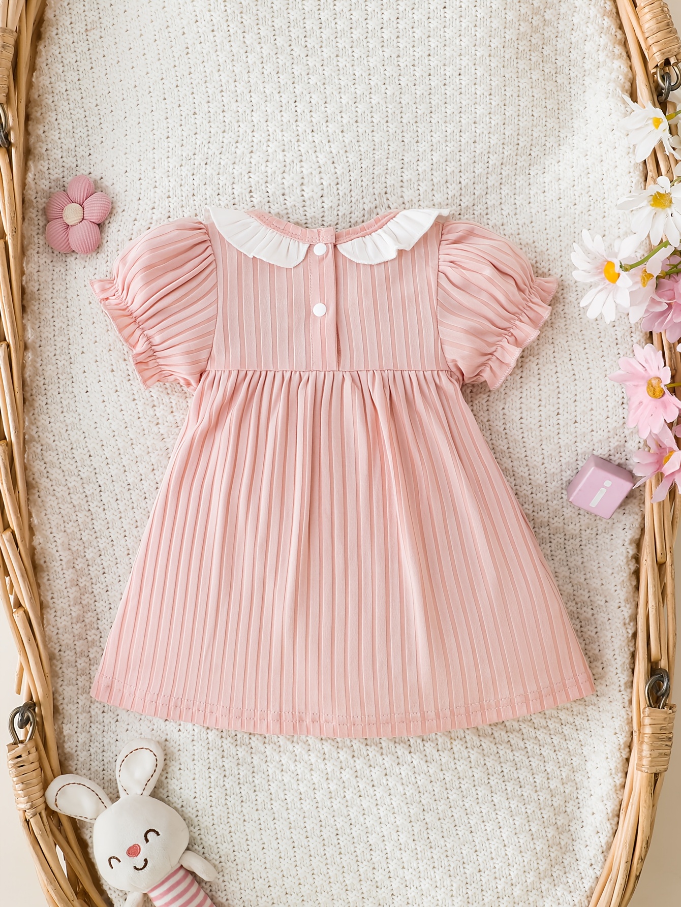 one cute knit dress newborn girls featuring a - Temu Oman