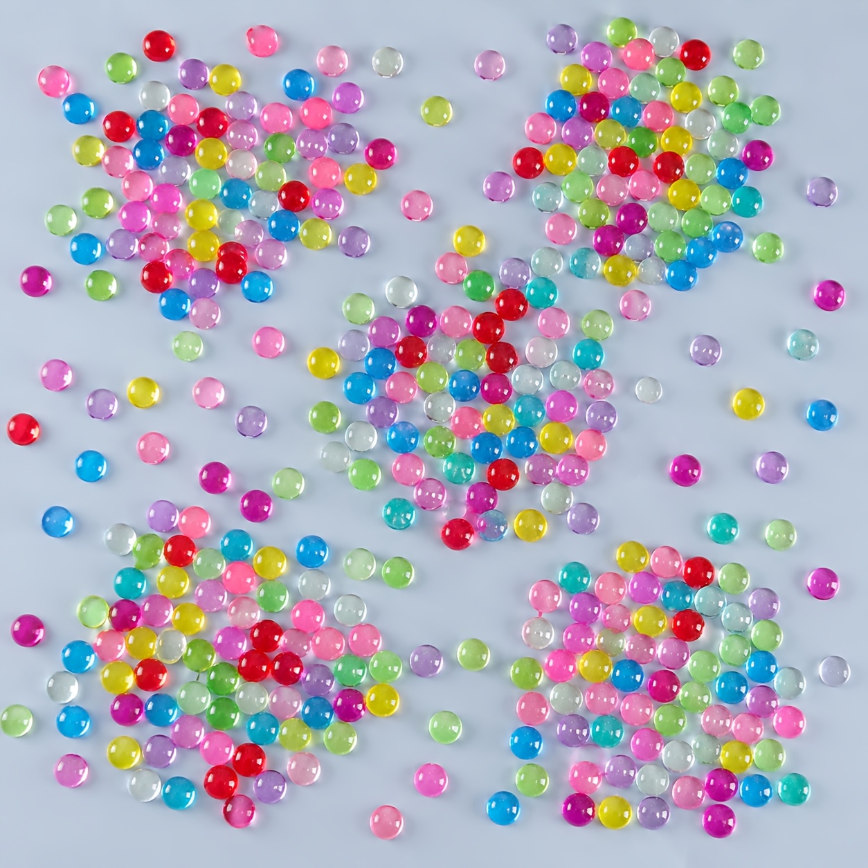 TEMU 260 piezas de relleno para jarrones, blanda, serie de cuentas , boda, , de , banquete, decoración del hogar, soporte para brochas de maquillaje,