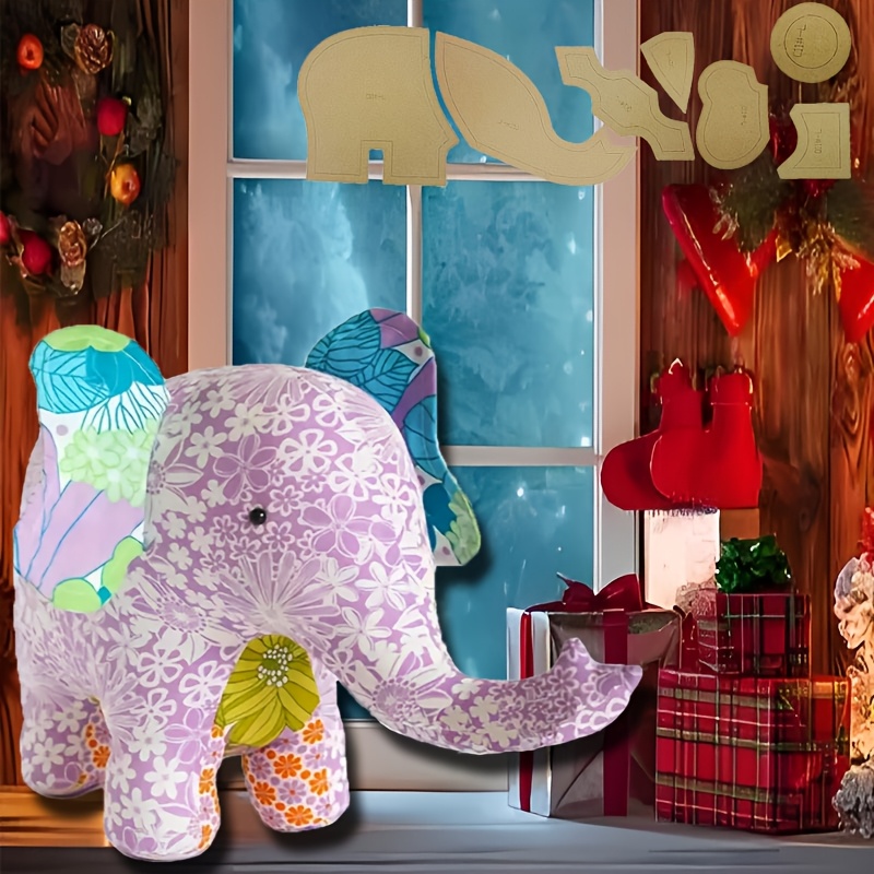 elephant sewing template