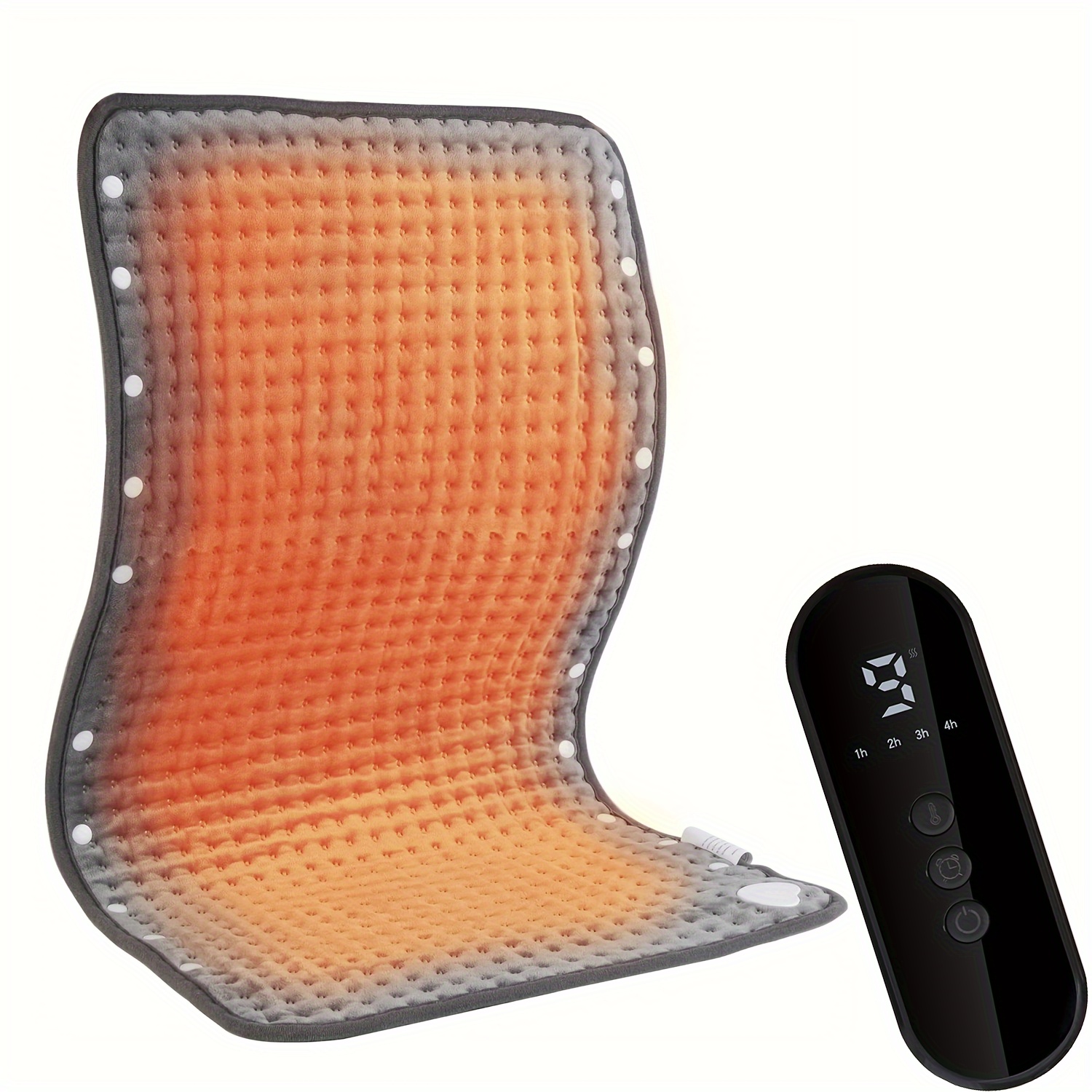 

Extra Large Size Heating Pad & Foot Warmer, 9 Temperature Settings & Auto Shut Off, Washable Fast , Electric Heating Pads For Back Feet Shoulders, Etc.