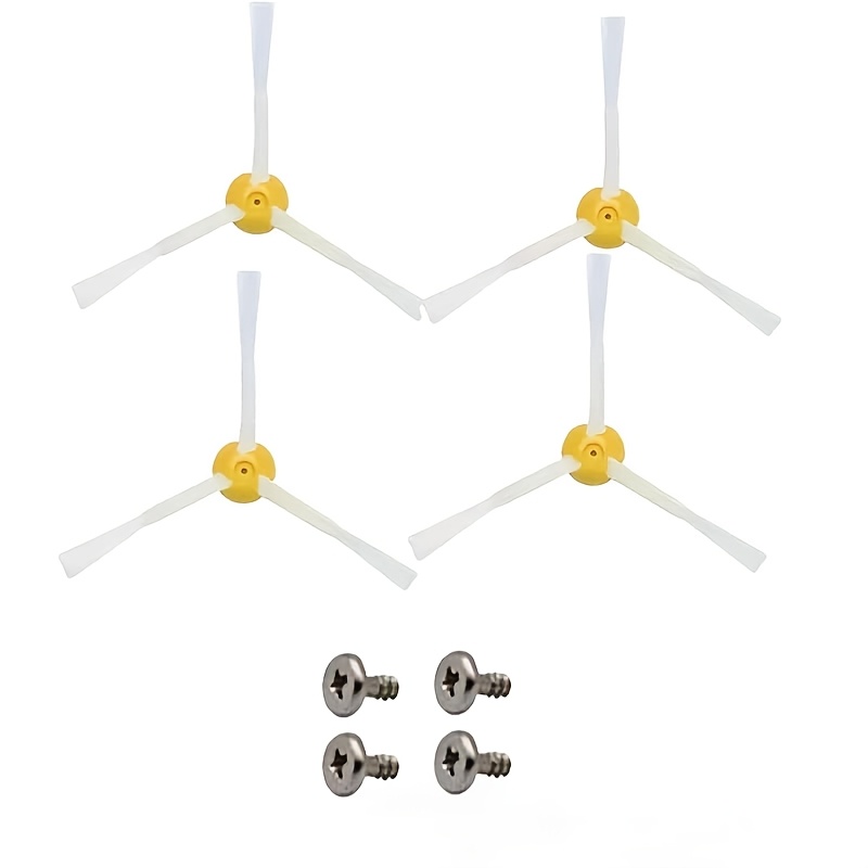 TEMU Paquete de 4 cepillos de repuesto para Irobot - Compatible con las , 800, 700, 600, incluyendo 960, 980, 985, 860, 870, 877, 880, 890, 891, 895,