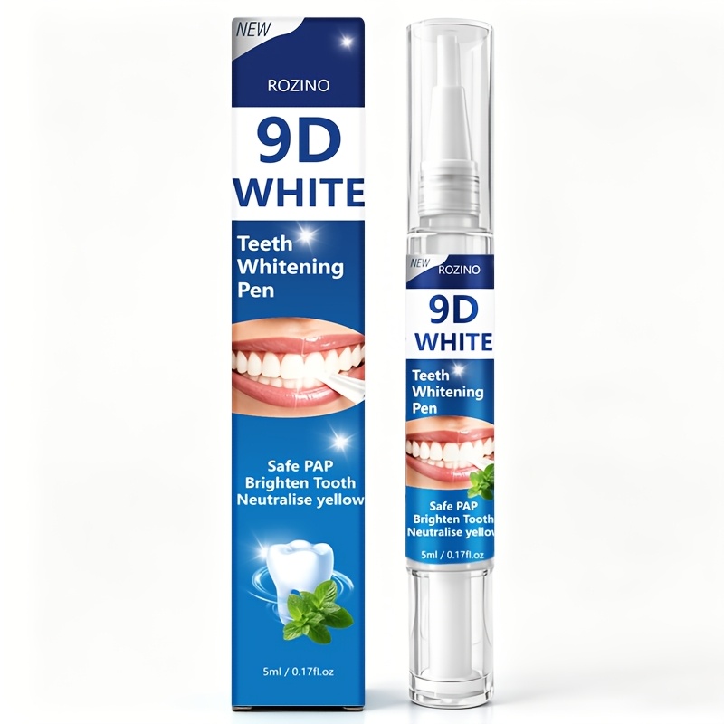 Super Strong 7-day 9d Teeth , Containing Hydroxyapatite Teeth , -99% Teeth, 5-minute - Internal Cleaning, Quick Teeth Cleaning, Deep Cleaning - Fresh Mint Breath, Gums, Protecting And Enhancing Enamel