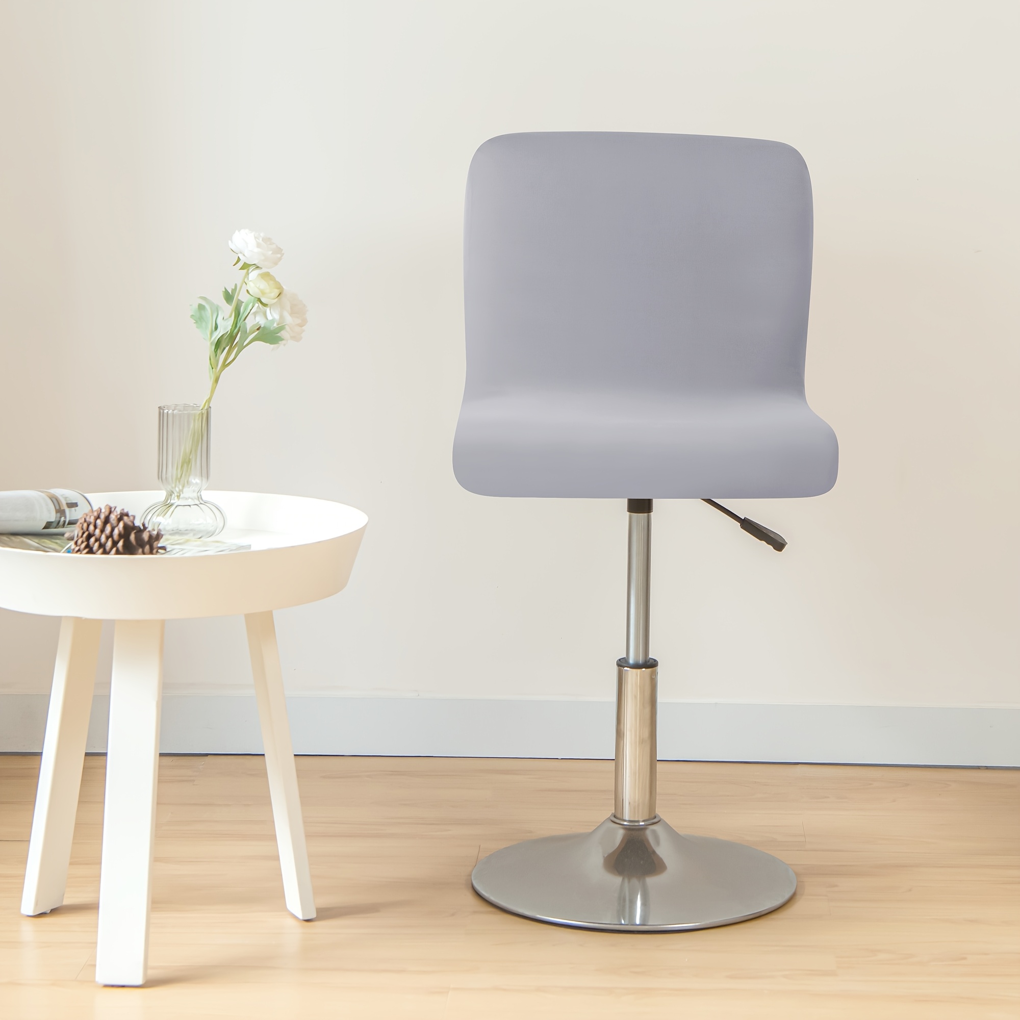 TEMU 1 Housse de tabouret de bar, Protection élastique ajustée pour tabouret de bar