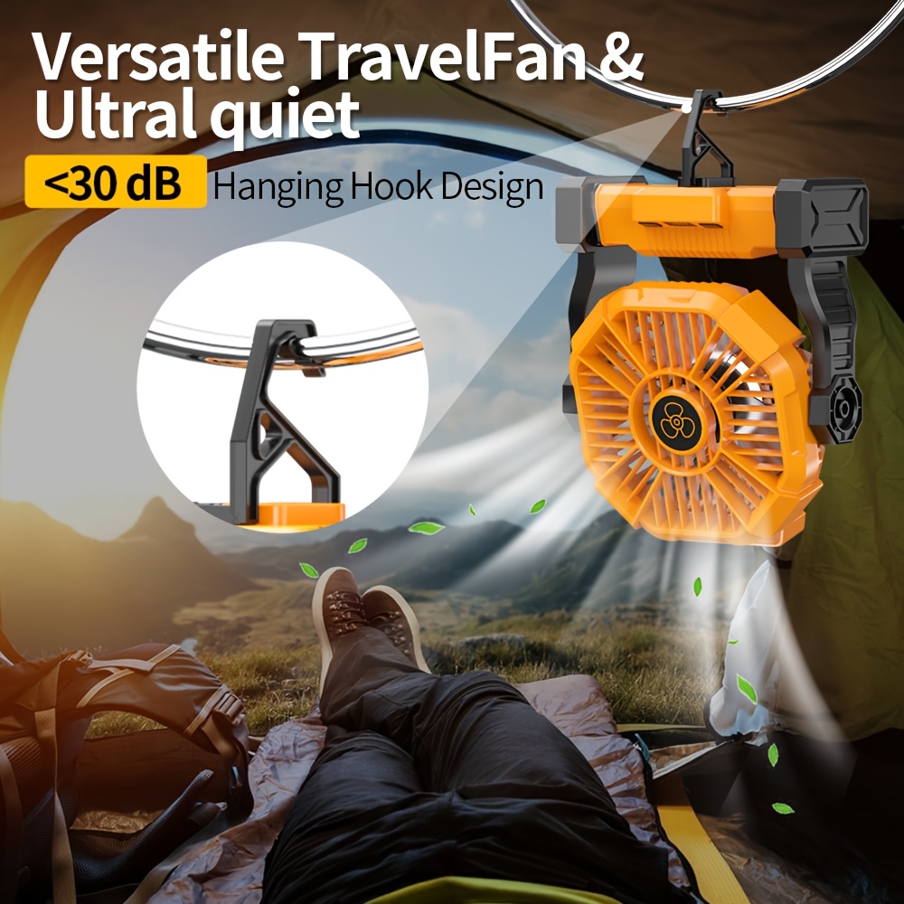 outdoor tent fan