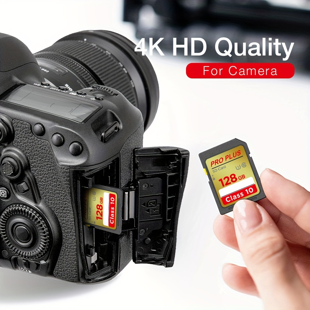 scheda di memoria   sd, classe 10 u3 uhs-i 16gb/32gb/64gb/128gb/256gb, scheda sd per fotocamera 4k hd Dettagli dell'articolo 2