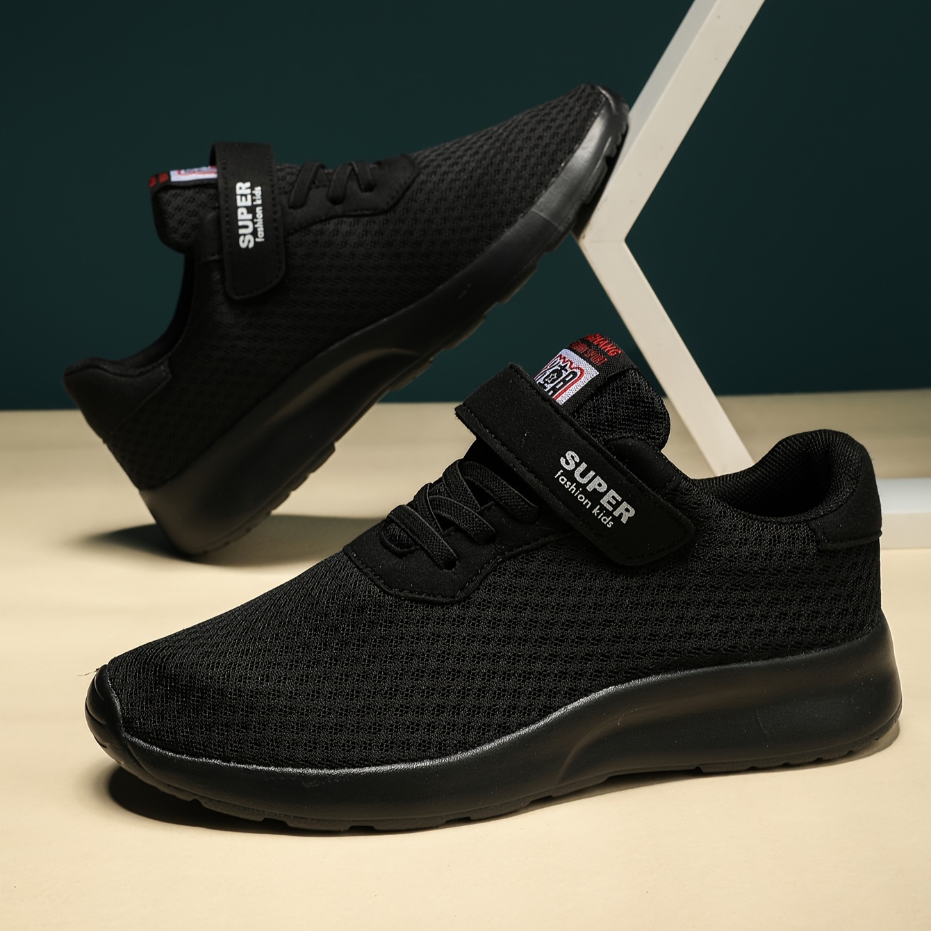 boys season running shoes lightweight breathable athletic Temu