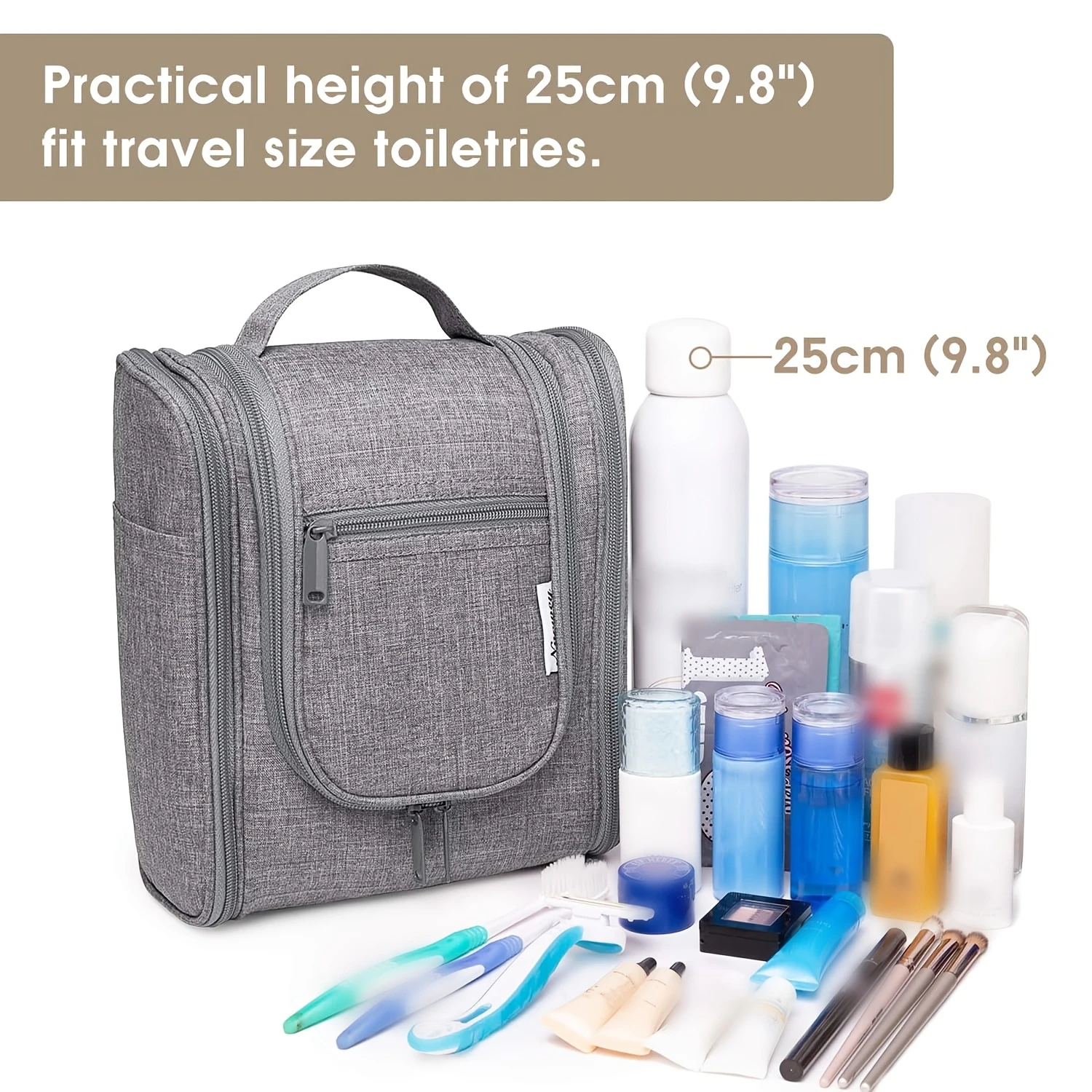 Hanging Toiletry Bag for Women - Travel Cosmetic Organizer – detail 4
