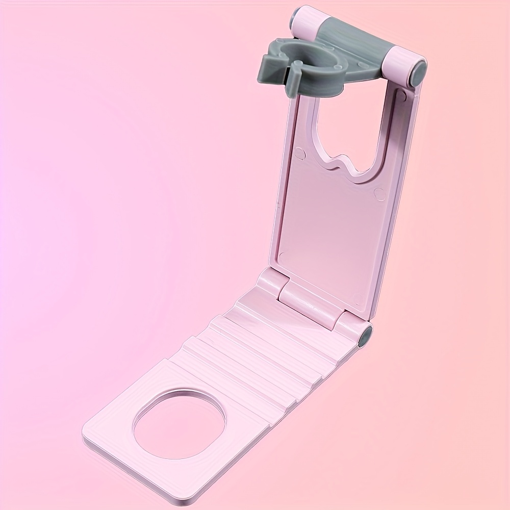 Portable Adjustable Nail Lamp Bracket With Free-rotating Arm & Stable Anti-slip Base - Folding / Lamp Holder Compatible For Nail Salons, Home / (no Adapter/display)