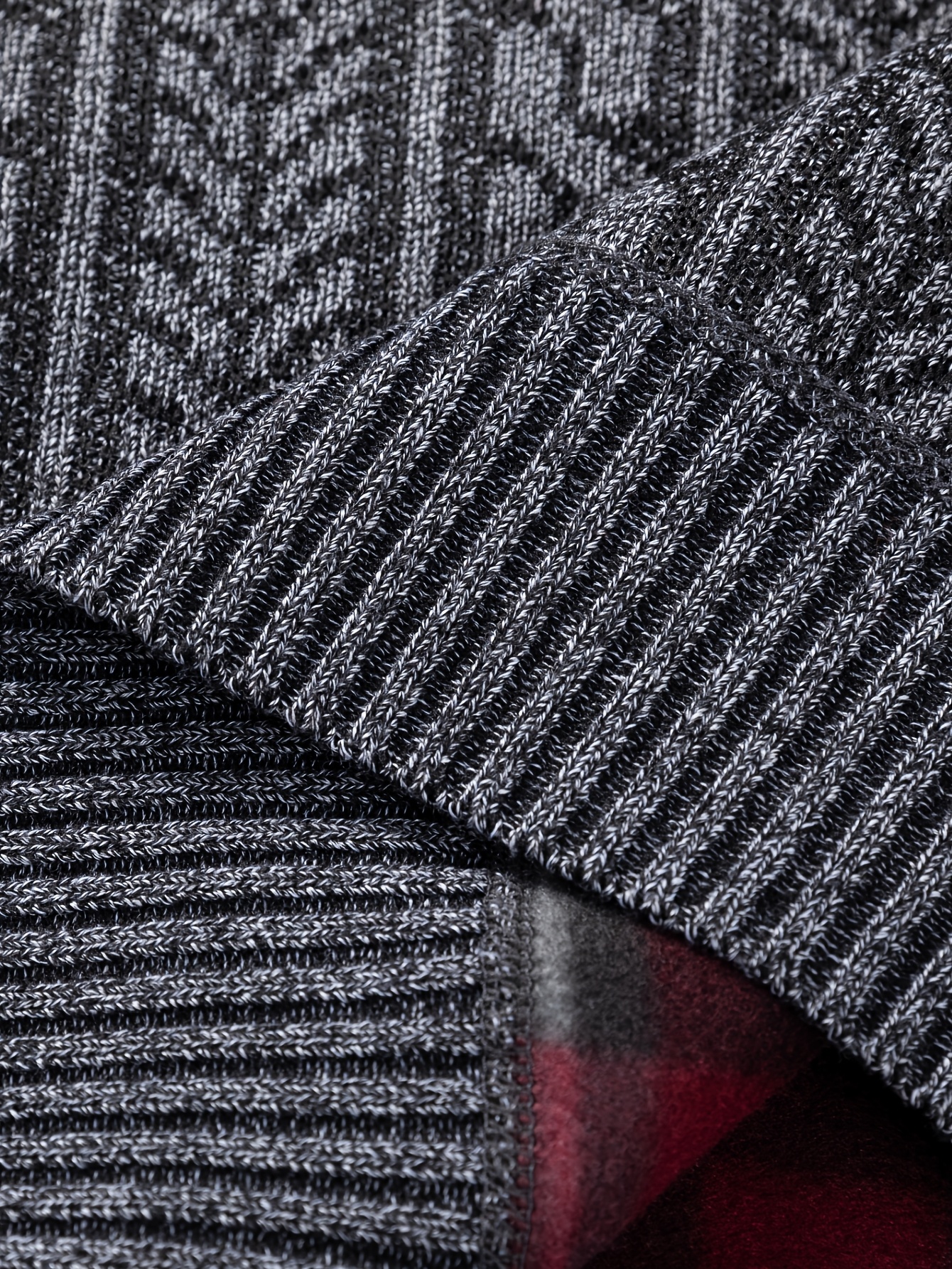 herren 1/4 zip strickpullover – dicker winter pullover Temu Germany