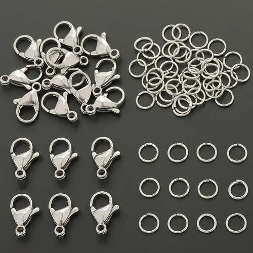 Set Di Moschettoni E Anelli Aperti – Kit Di Ferramenta Per Fai-da-te E Accessori