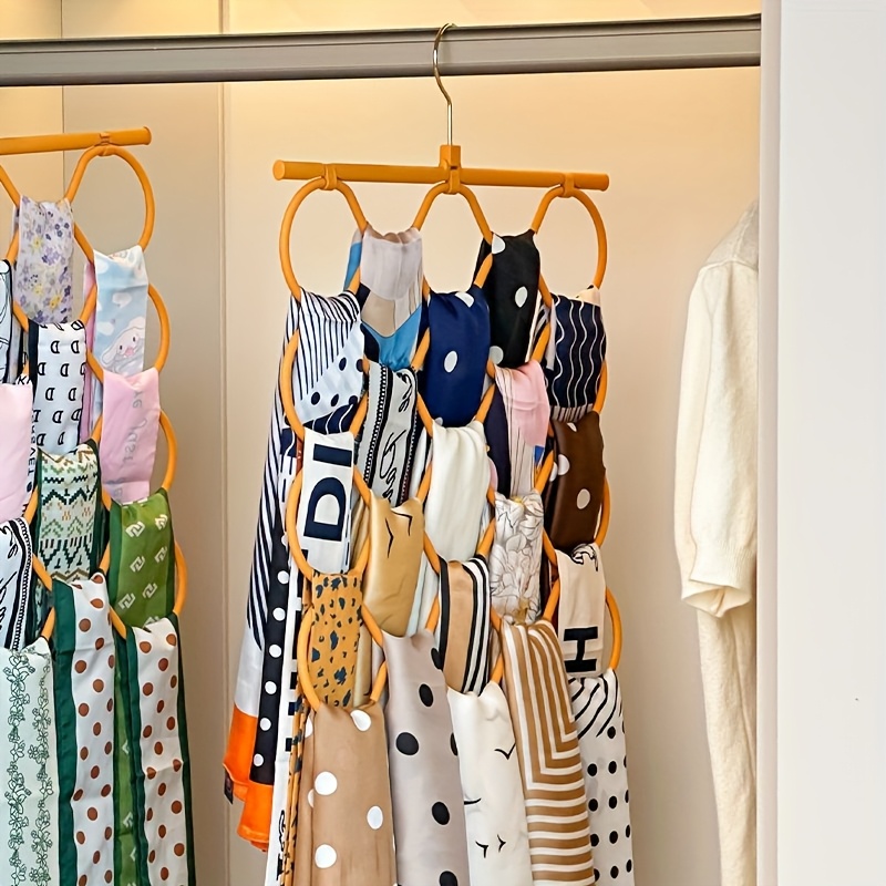 1 Pièce Cintre à écharpe 5 Trous - Support Multi-usages En