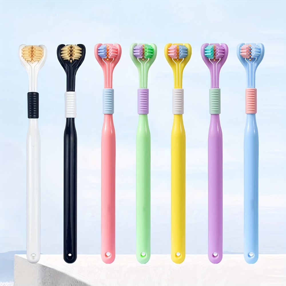 

Ultra-soft Full-head Manual Toothbrush For Adults - Microfiber Bristles, Unscented, Unisex, Gum Care, 3-sided Oral Cleaning (1-pack)