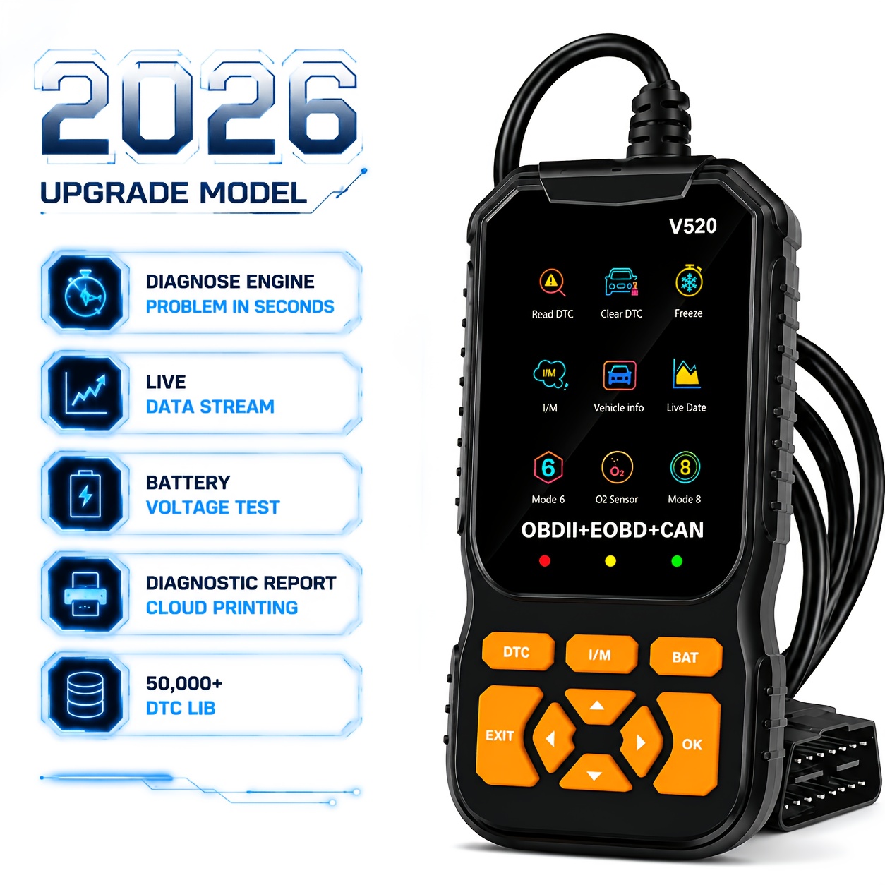 scanner obd sold on Temu United States