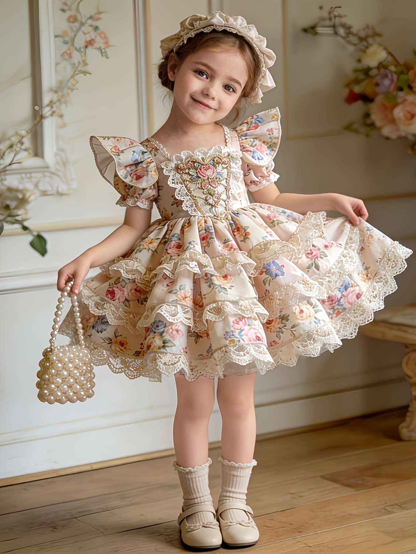 toddler girl vintage dresses sold on Temu United States