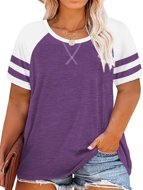plus size womens casual summer tee round neck sleeveless light pink with lightweight fabric casual summer top lightweight top