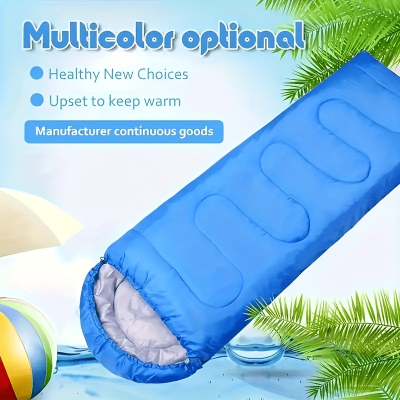 

Portable Sleeping Bag For Adults - Ideal For & Hotel Stays, Zip Closure, Polyester, To 6ft 6in