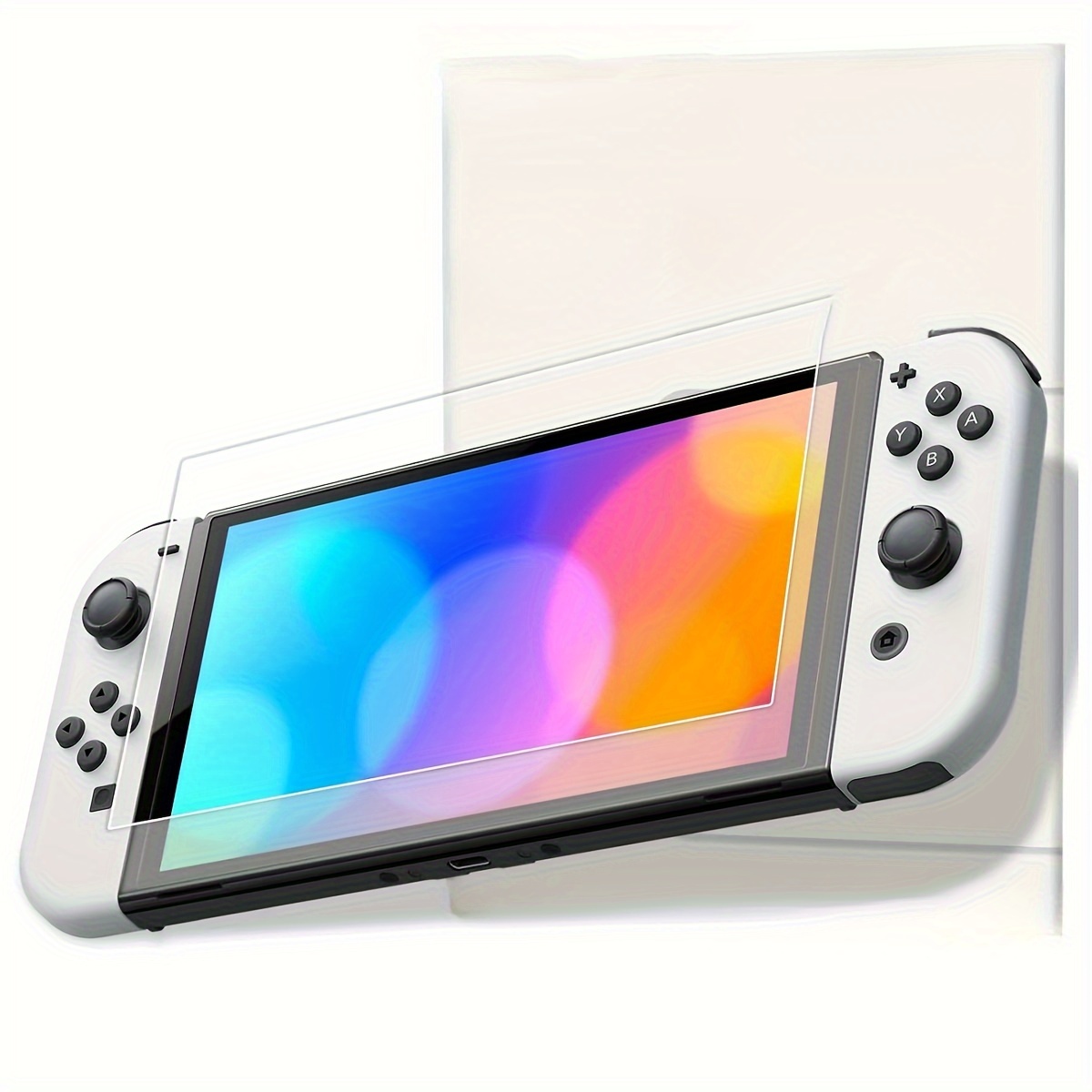 

Oled Screen Protector For Switch - Easy Install, Soft Film For 2021 & 2023 Models, Hd Clear, Abs Material