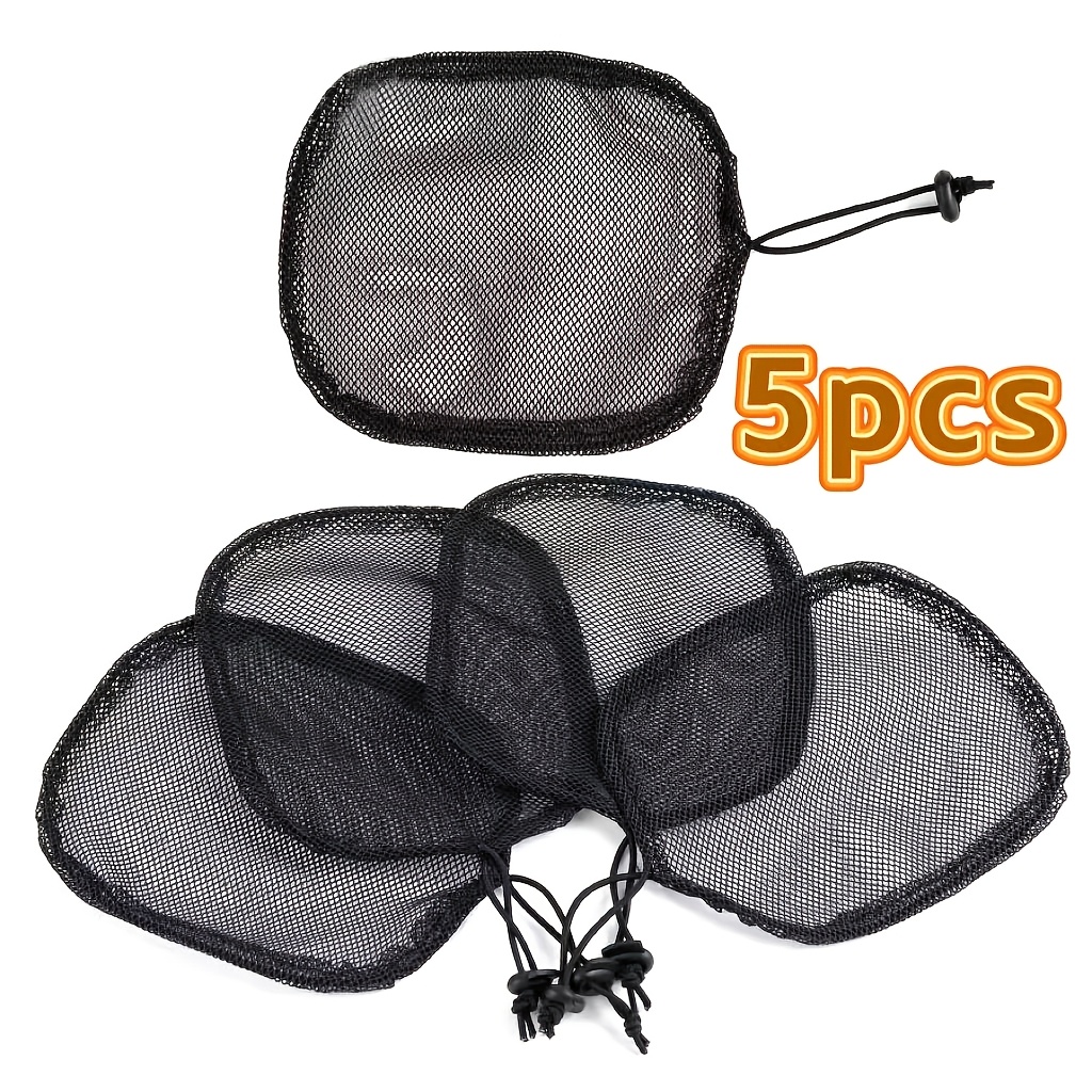 TEMU Filet à cheveux Afro Puff, Haut Réglable avec Cordon de Serrage, Filet à Cheveux Noir Élastique en , Bonnet en Aide au Coiffage , Coiffure