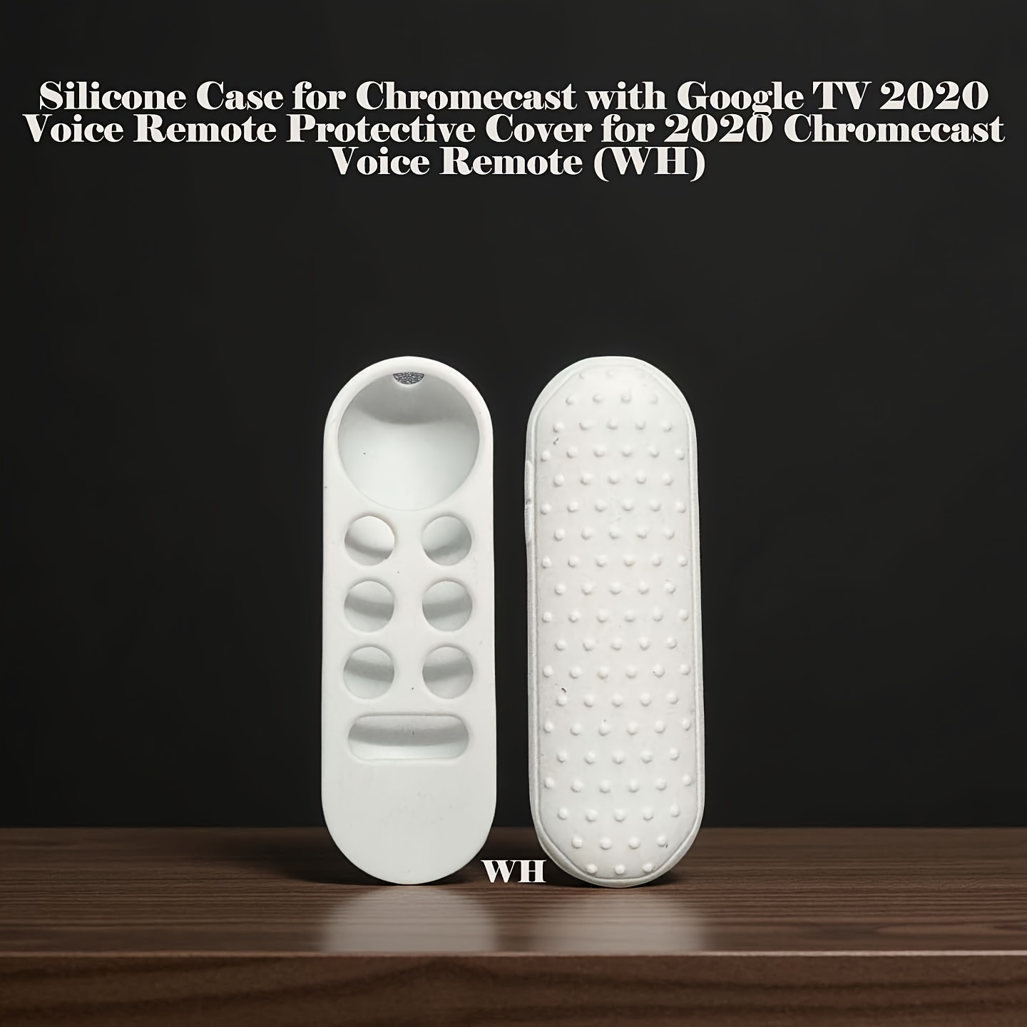 TEMU Custodia in silicone per telecomando con telecomando vocale Google TV 2020, custodia antiurto e antiscivolo ()