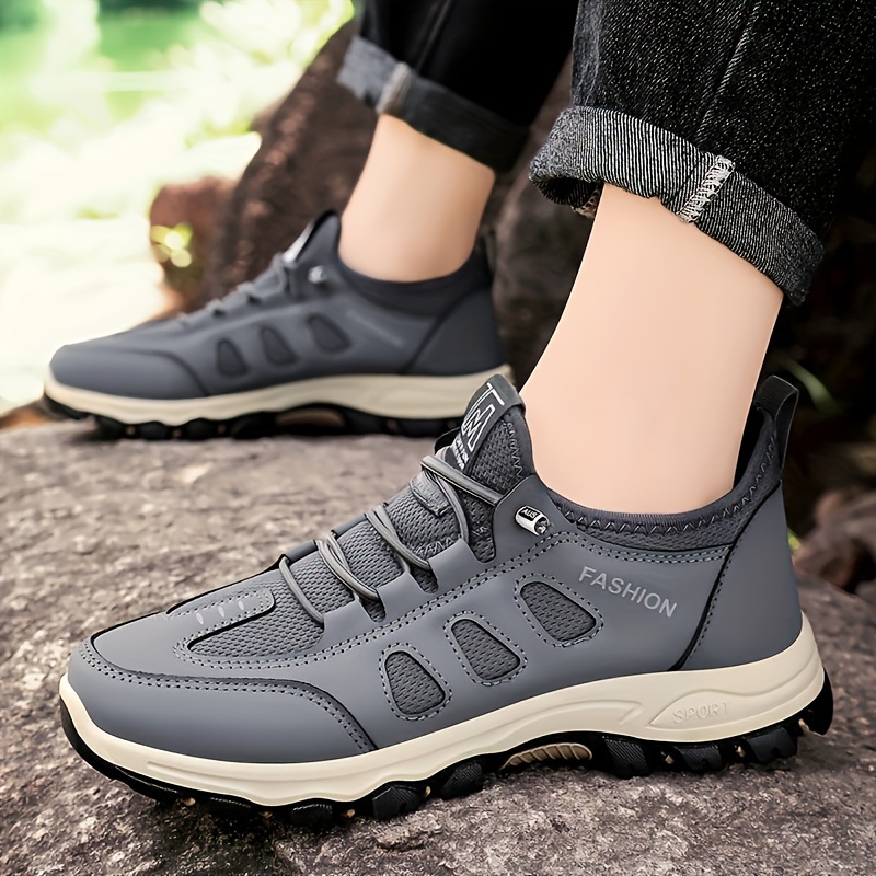 Men'S New Spring And Autumn Running Shoes, Casual Sports Lightweight Sneakers, Breathable Comfortable Casual Soft-Soled Sneakers
