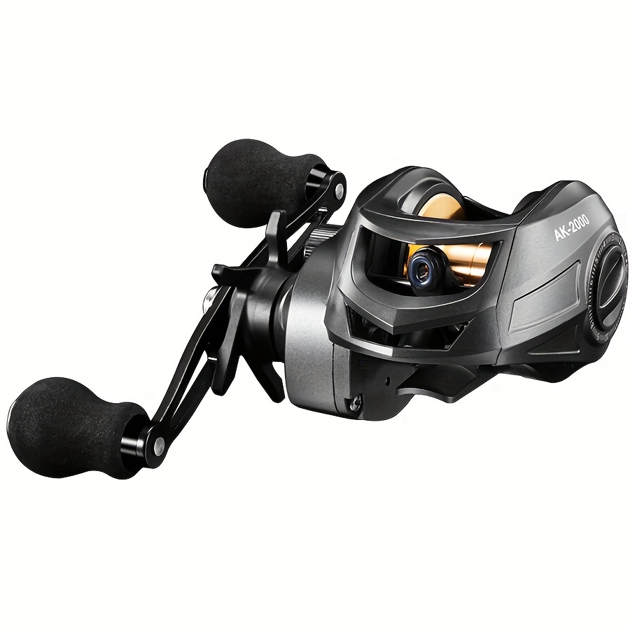 Baitcasting Reel Ak Saltwater Freshwater Fishing Reel Light - Temu