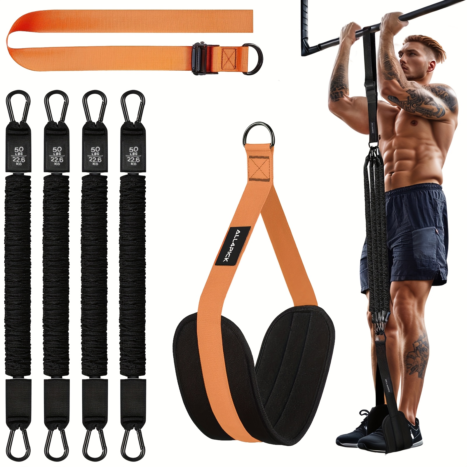 Assisted Pull Up Bands Pull Up Assistance Bands, Heavy Duty