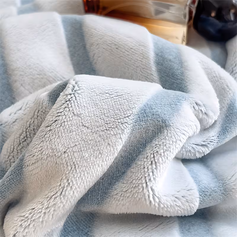 1pc of comfortable beige friendly milk velvet blanket warm bedding for autumn and winter machine washable and outdoor portable suitable for hotel and home use single blanket pillowcase not included winter blanket nautical theme cozy throw durable material velvet fabric warm coverlet snug wrap hotel guests Product details 10