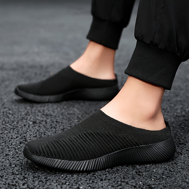 

Women's Fashion Slip-on Sneakers, Unisex Low-top Casual Sports Shoes, Solid Color, Lightweight, , Fabric Upper, Md Sole, Ultrafine Fiber Insole