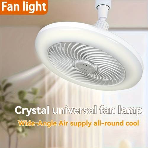 dual purpose space saving this integrated ceiling fan light for the living room and bedroom requires no installation it combines lighting and ventilation in and is
