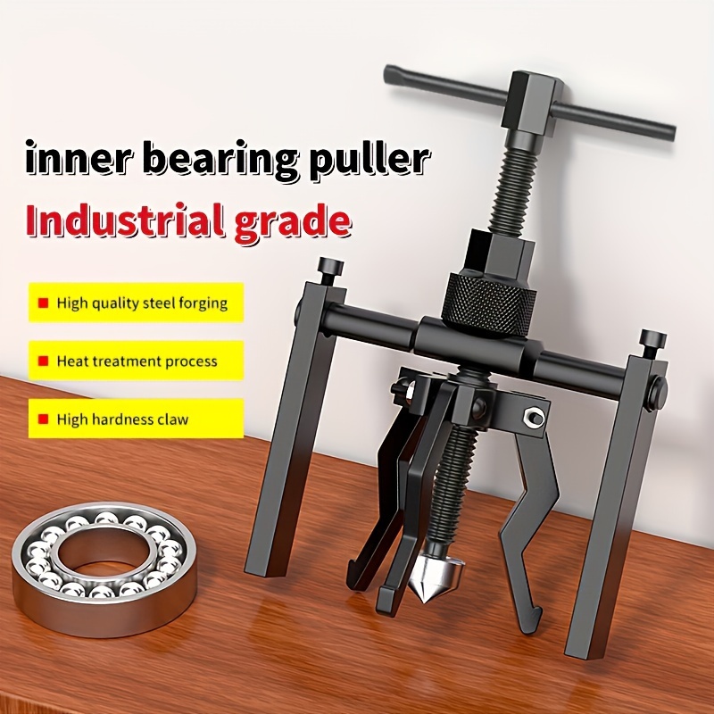 

Multi-functional Inner Hole Bearing Three-jaw Puller Small Handheld Pull-out Wheel Extractor Automotive Repair Disassembly Puller Tool