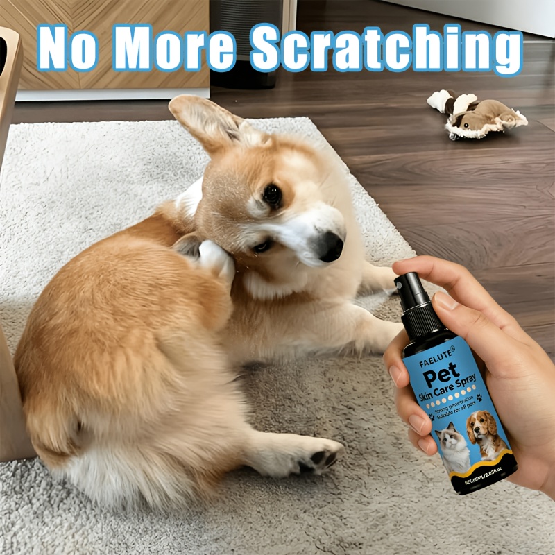 FAELUTE- Daily Indoor & Outdoor Use- Pet Care Mist with Gentle Formula, Supports Long-Time Outdoor Activities, Light Non-Sticky Feeling, Suitable for All Breeds Of Dogs And Cats Daily Outdoor Maintenance