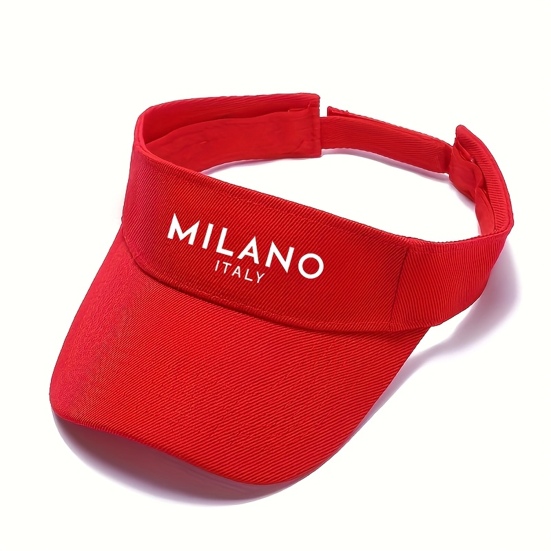 TEMU 1 chapeau de soleil d'été pour sports de , adapté aux hommes et aux femmes - Dote d'une arrière-face en respirante, d'une sangle réglable, de