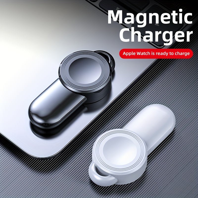 

Portable Charger For Iwatch - Wireless Charging, Keychain Accessories Charger For Iwatch /8/7/6/5/4/3/2/se/, Pro/ Phone