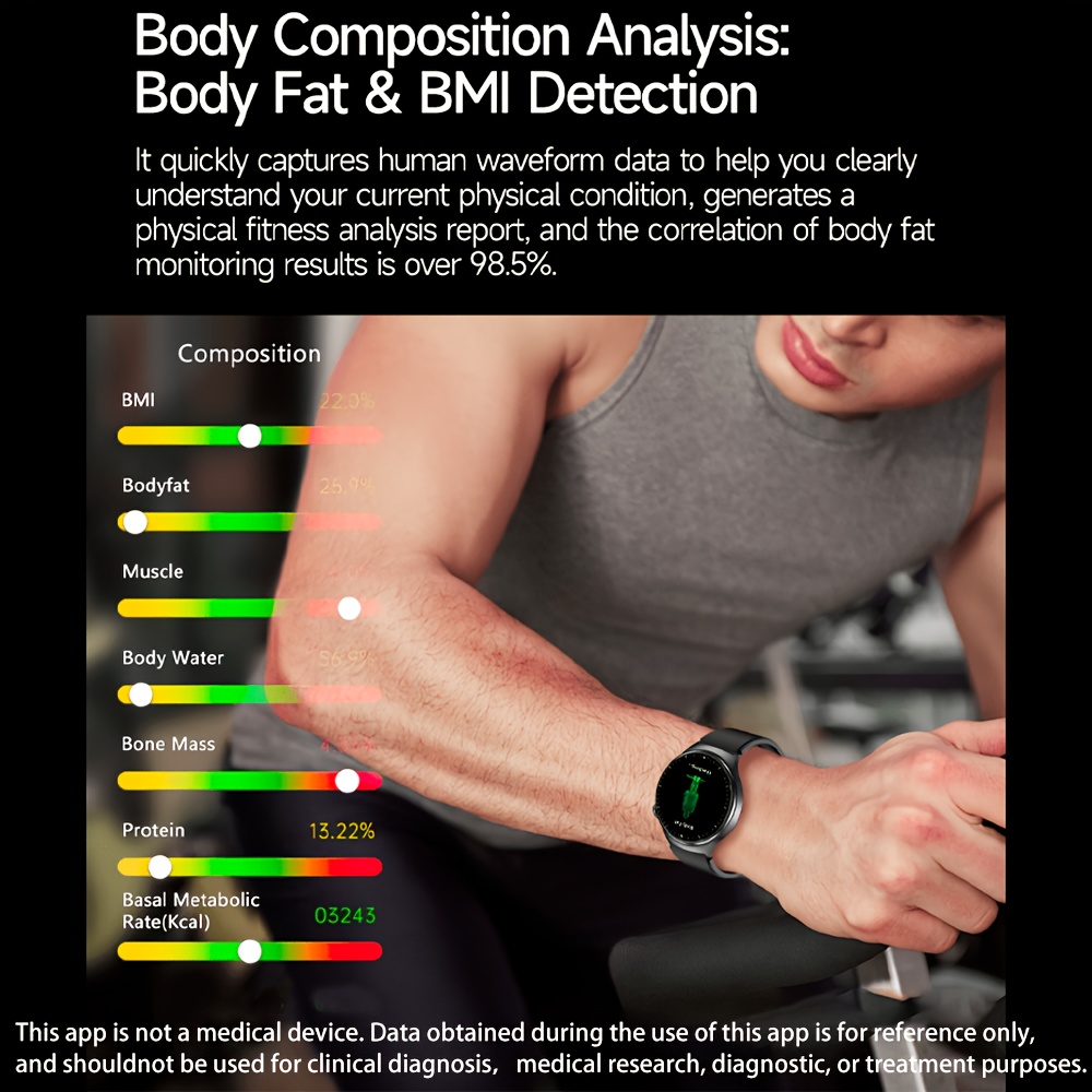 2026   smartwatch 1 43 inch amoled     supports wireless calling     sos 100 sports   remote monitoring fitness tracking compatible with iphone and   phones Product details 1