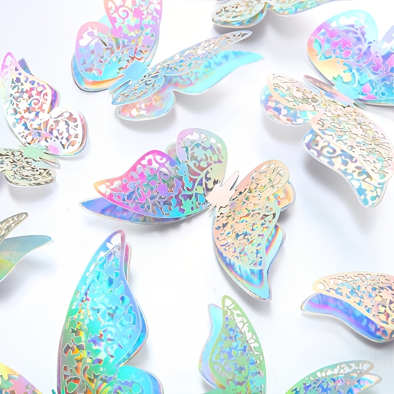 36pcs 3d Wall Stickers, Removable , Ideal For Home Decor, Wall Art, Family Crafts