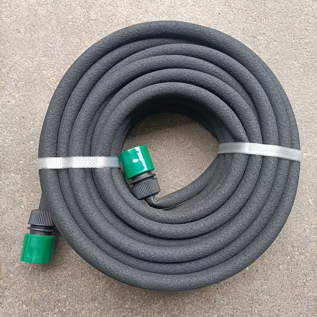 15m Garden Soaker Hose - Automatic Drip Leaking Watering System For Irrigation