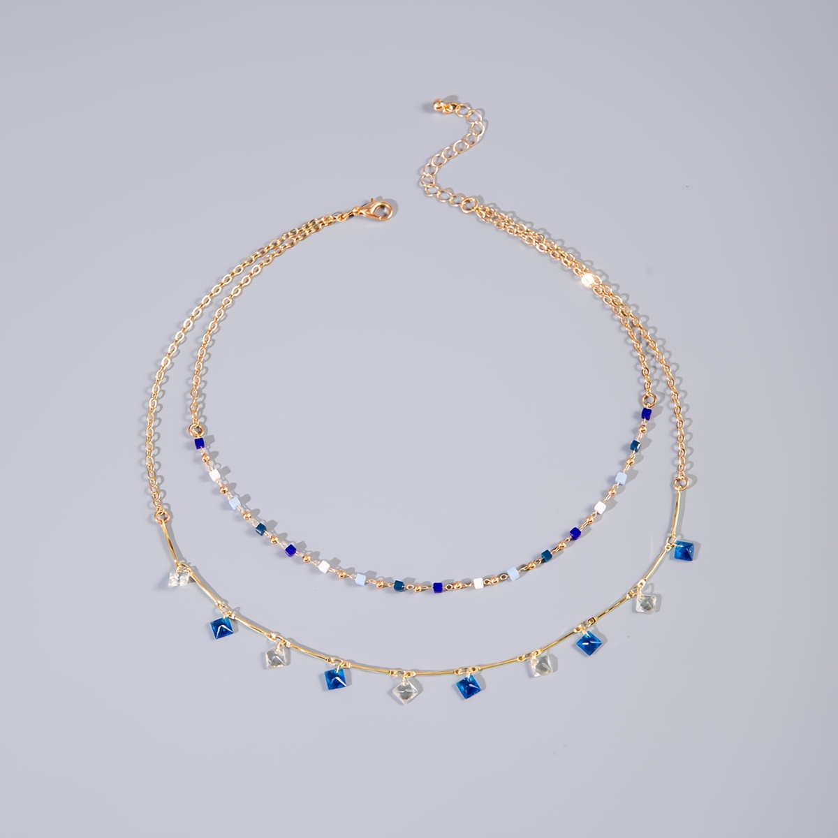 TEMU Collier Tendance Mode, Collier Court Simple pour Femmes Facile à , Chaîne Clavicule Design Niche, Accessoires de Bijoux pour ou Cadeaux pour