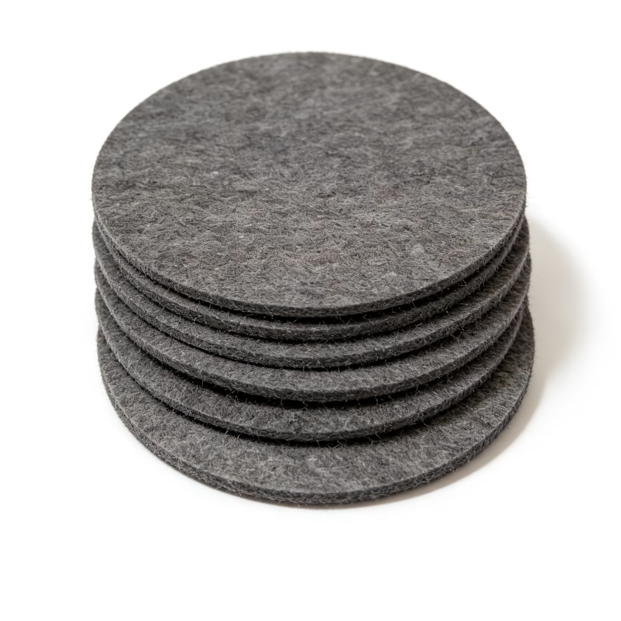 Felt Pads, 19cm, Felt Pads, Round Felt Pads, Felt Heat-resistant Pads, Non-slip Table Pads, Coffee Cup And Tea Cup Pads, Premium Table Pads, Pad Sets