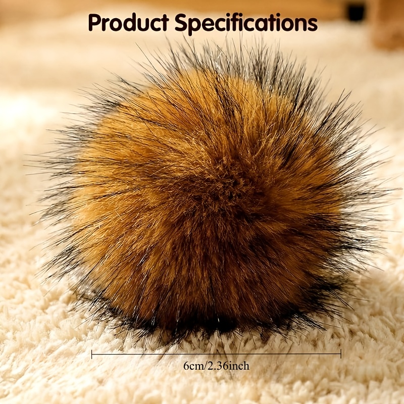 Image of 4pcs Rabbit Ball Cat Toys, Indoor Cat Special Cat Toys, Fun Aids Exercise, Washable, Enhance With Cats. Non-electric, Without Battery