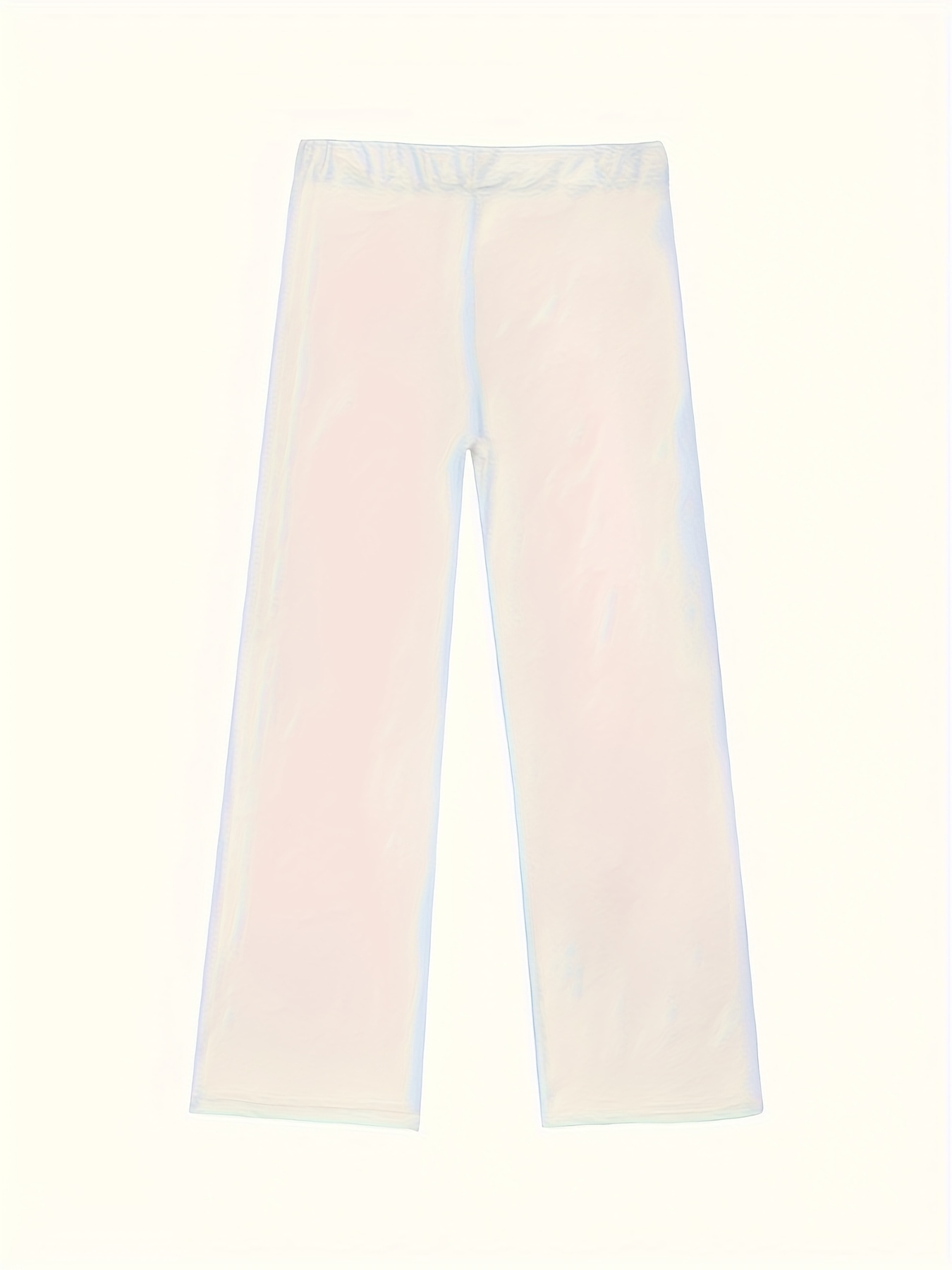 mens classic loose fit white dress pants versatile season - Temu Oman