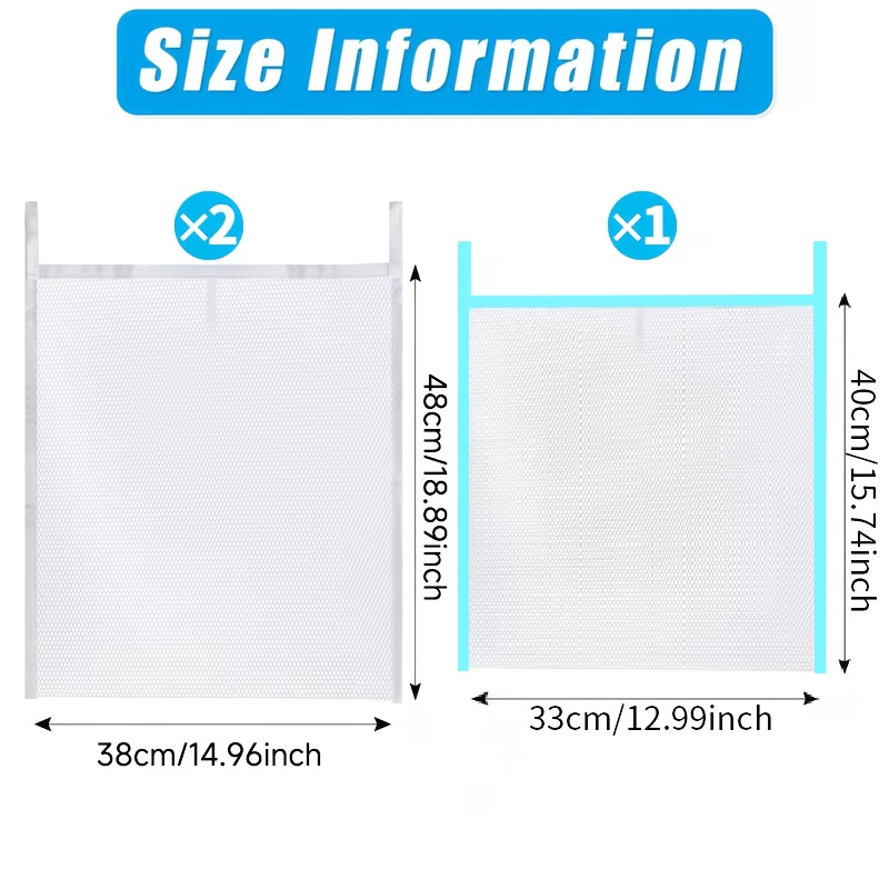 TEMU 3pcs New Cabin Storage Bag Set, Pool Storage Bag Set, Organizer, Mesh Hanging Bag, Space-saving, Easy To Clean, Multi-functional Stand, Hanging