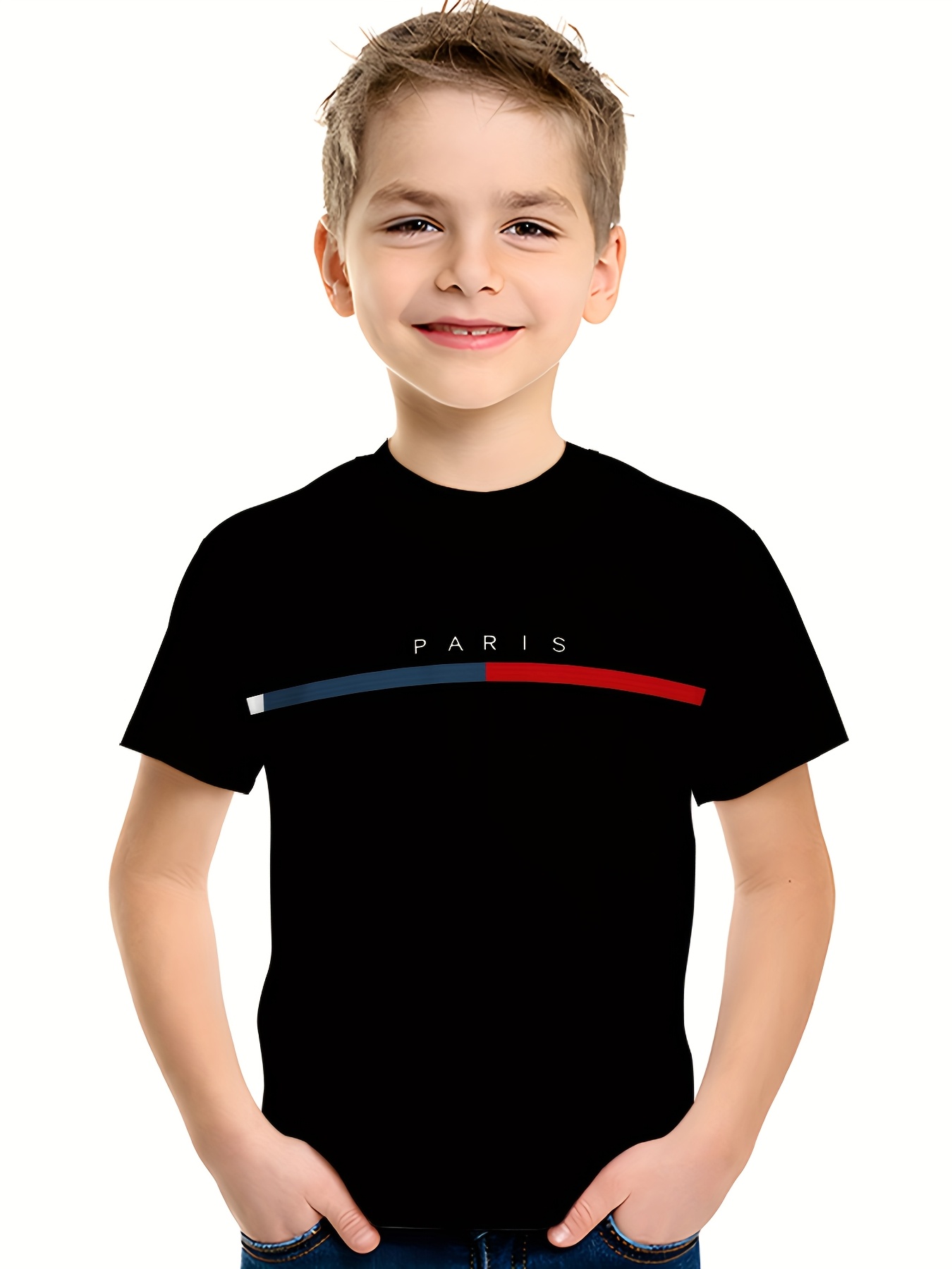 juego 5 camisetas modernas niño ( ) kids' - Temu Dominican Republic, image size:800x1067